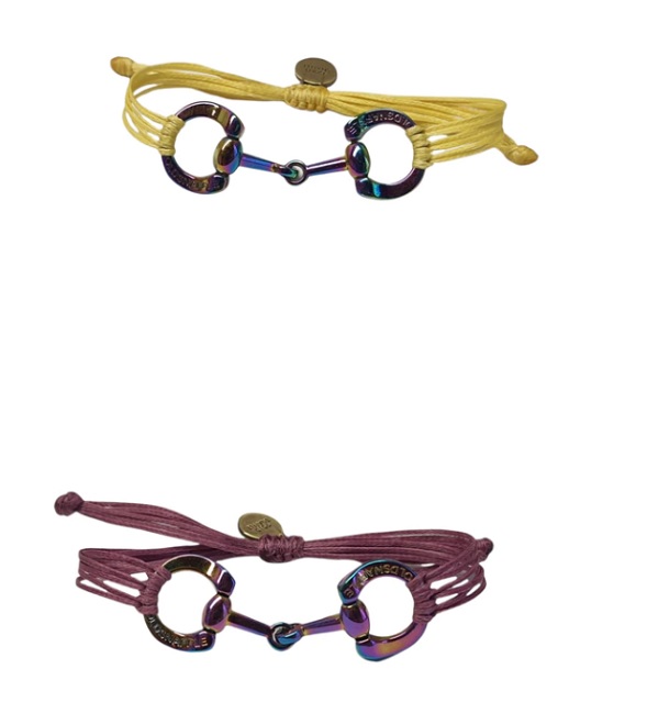 BRACCIALE CON MORSETTO MULTICOLOR GOLDSNAFFLE Gioielli 